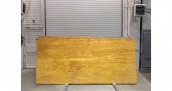 Травертин Travertine Gold VC / Травертин Голд VC 20 мм / Размер 3100 x 1450 x 20 / Партия Г / Слэб 51 (звездопад) - фото 9