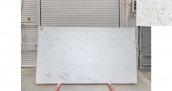Мрамор Polar White / Мрамор Полар Вайт 20 мм / Размер 2950 x 1650 x 20 / Партия Б / Слэб 43 (нет) - фото 2