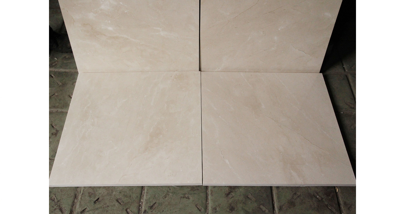 Крема Марфил / Crema Marfil — плитка 20 мм, антик · 600 × 300 мм · партия Ц · 11100024247