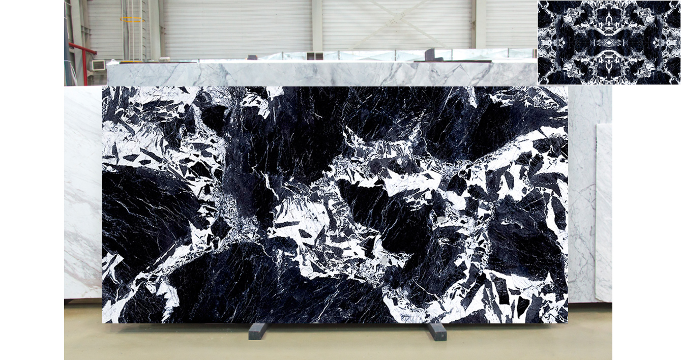 Керамика Блэк Антико / Black Antico (ceramics) — слэб 12 мм, полированный · 3220 × 1610 мм · партия А · № 010