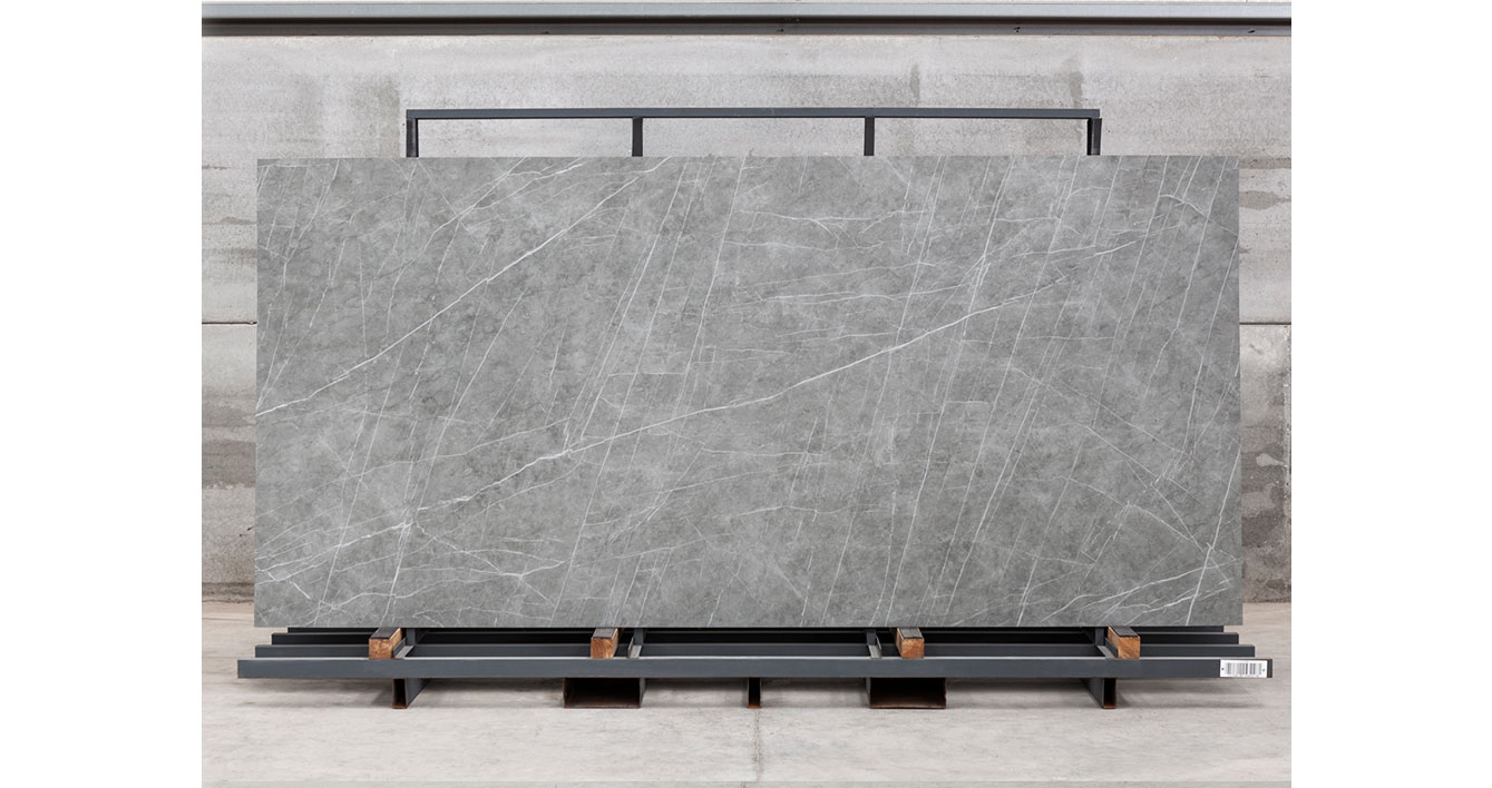Керамика Заха Стоун / Zaha Stone (ceramics) — слэб 6 мм, силк · 2070 × 1500 мм · партия А · № 023
