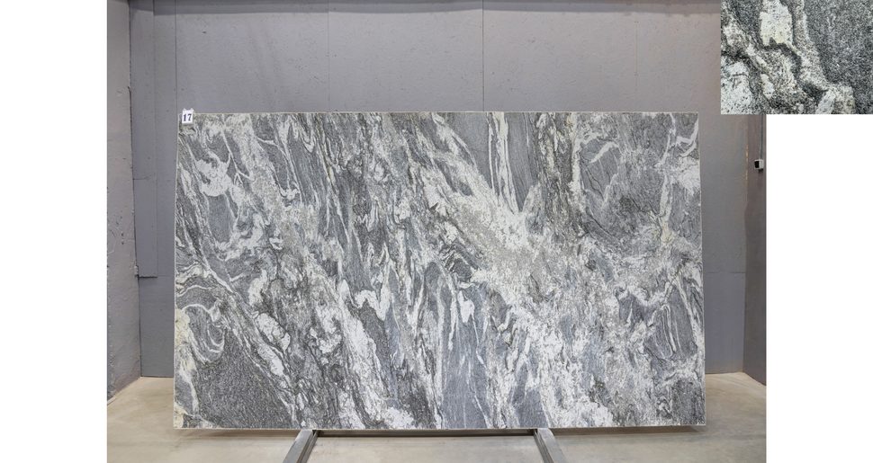 Гранит Сильвер Рокс / Silver Rocks — слэб 20 мм, 3d · 3290 × 1940 мм · 11100110951