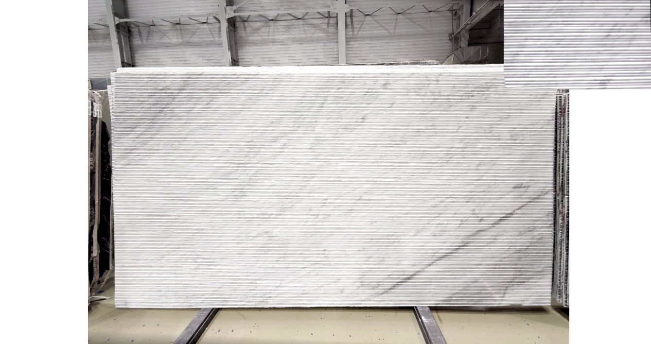 Мрамор Бьянко Каррара Папиро / Bianco Carrara Papiro — слэб 20 мм, полированный · 2950 × 1500 мм · 11100111578