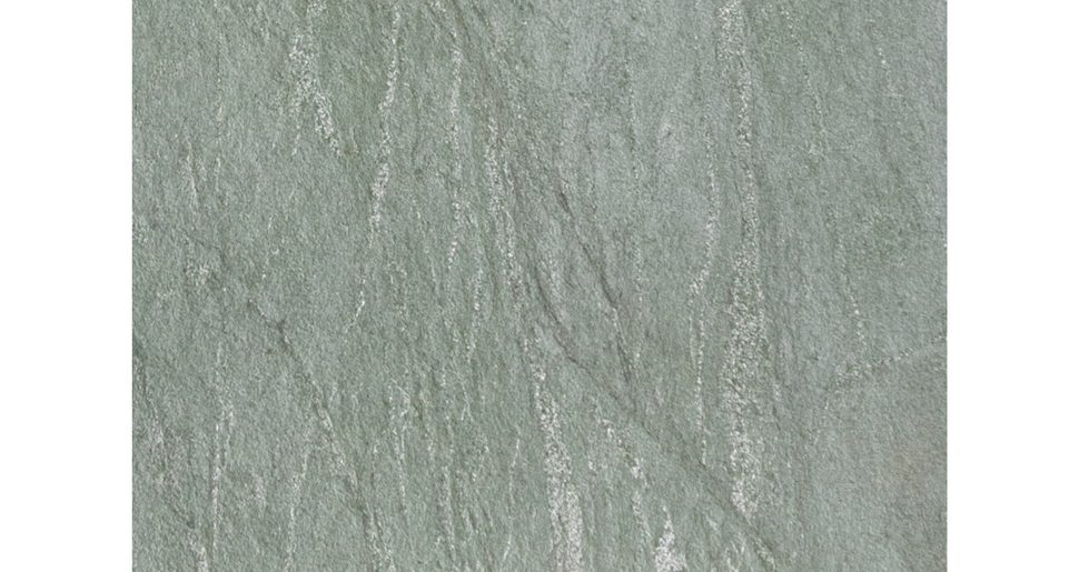 Каменный шпон Тониш Грин / Tonish Green — каменный шпон 3 мм, натуральный скол · 1200 × 2400 мм · партия Б* · № 002