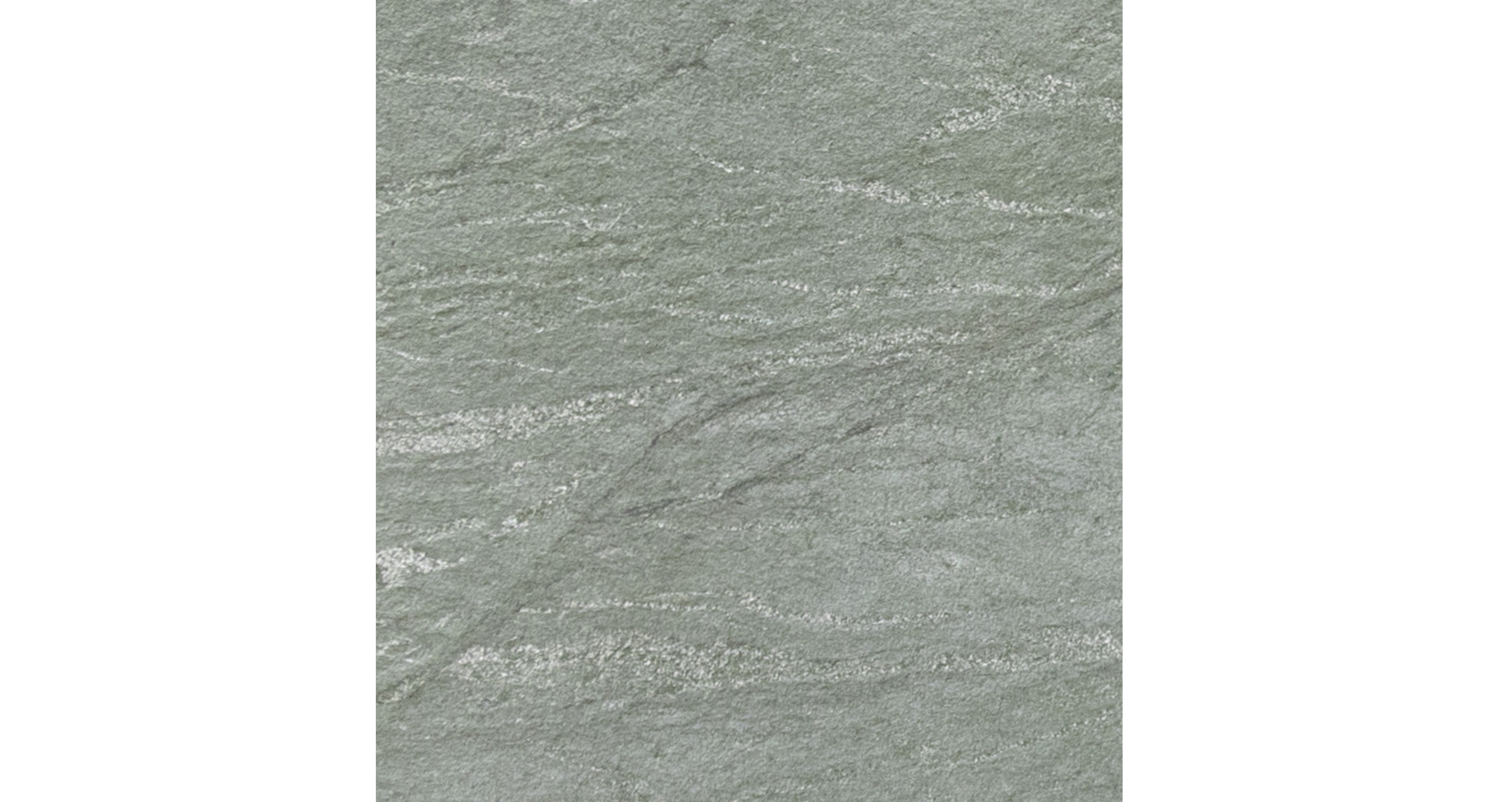 Каменный шпон Тониш Грин / Tonish Green — каменный шпон 3 мм, натуральный скол · 1200 × 2400 мм · партия Б* · № 003