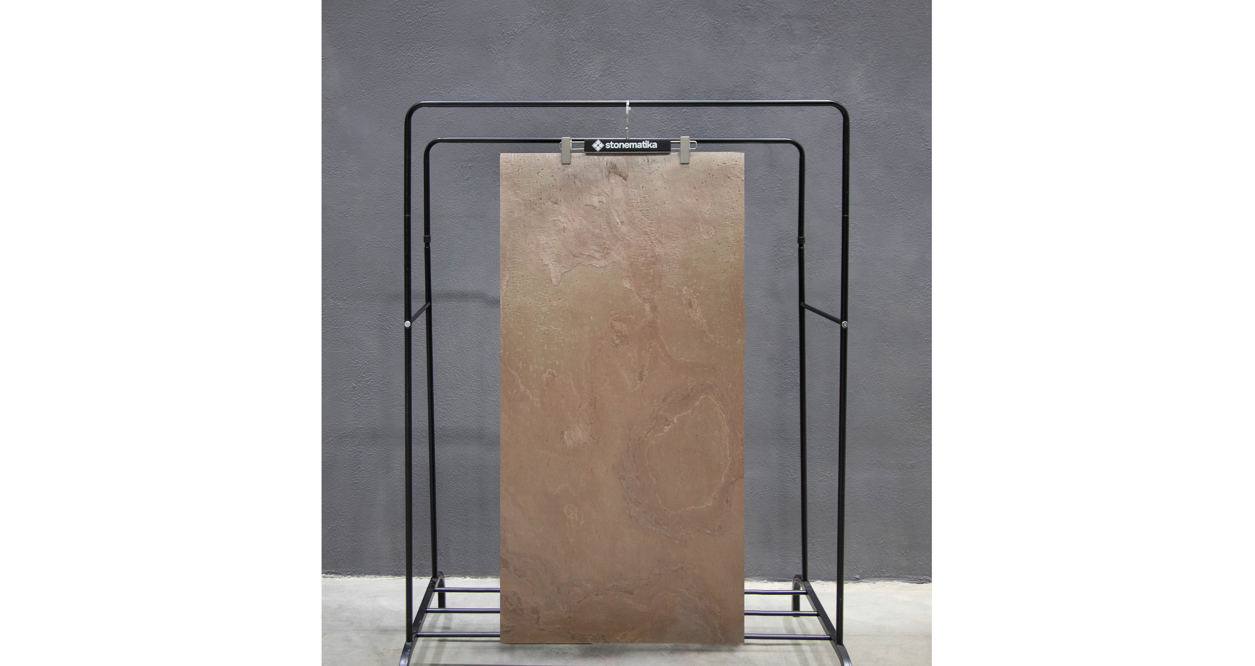 Каменный шпон Купер / Copper — каменный шпон 3 мм, натуральный скол · 610 × 1220 мм · партия А* · № 003