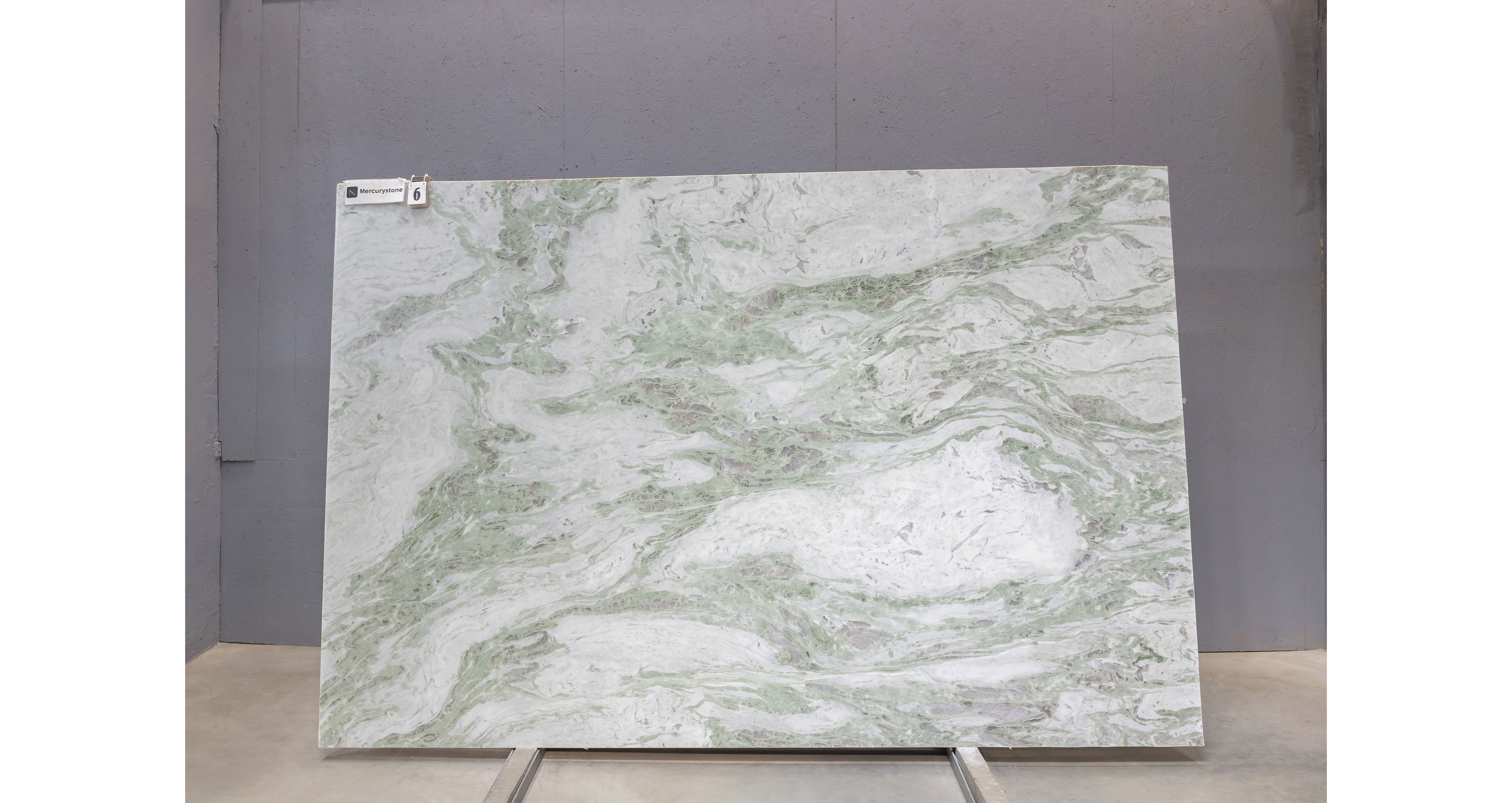 Мрамор Грин Пинк Оникс / Green Pink Onyx — слэб 20 мм, полированный · 2860 × 1690 мм · партия Л* · № 006