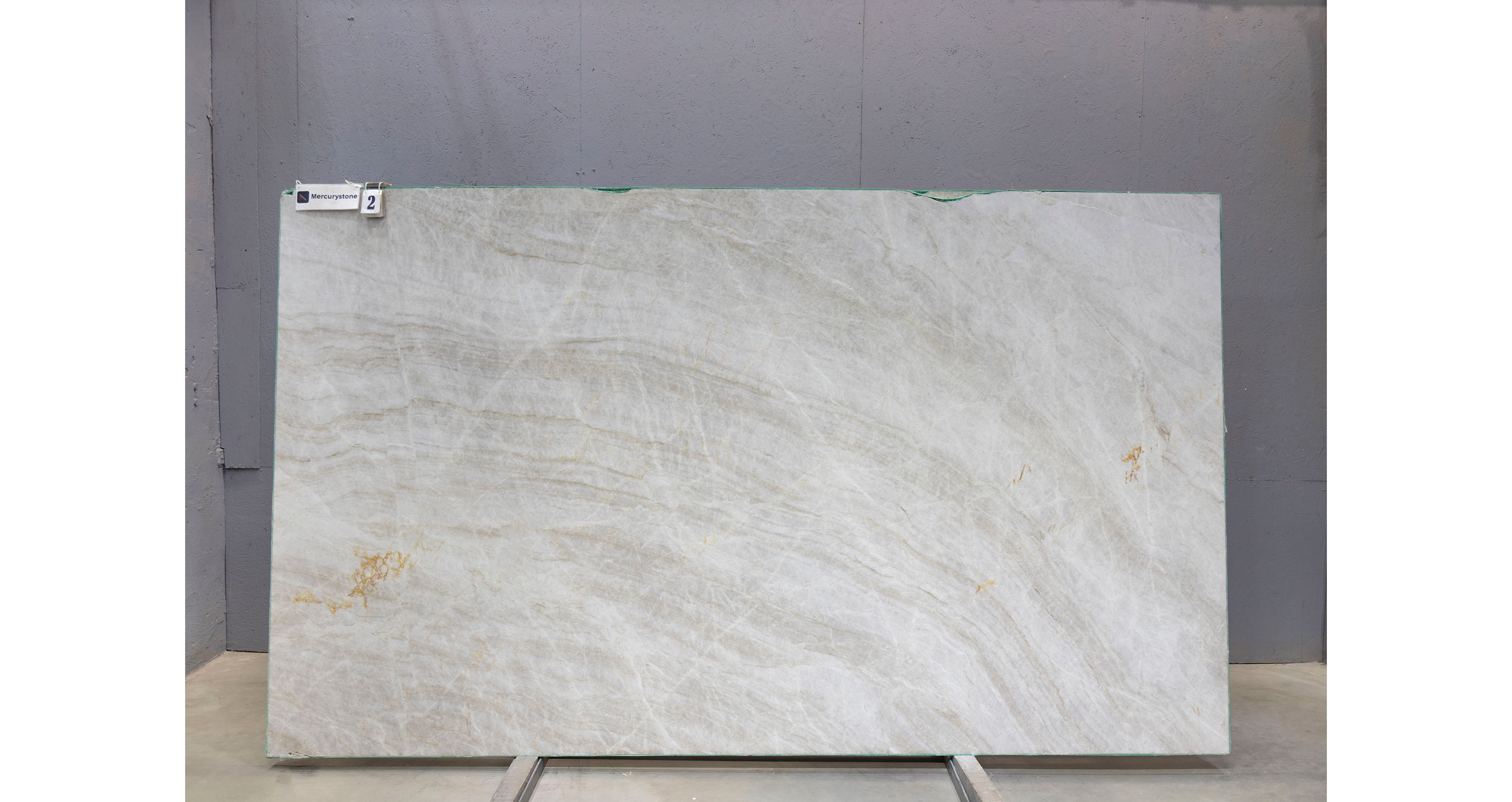 Кварцит Тадж Махал / Taj Makhal — слэб 20 мм, кожа · 3220 × 1980 мм · партия АГ* · № 002