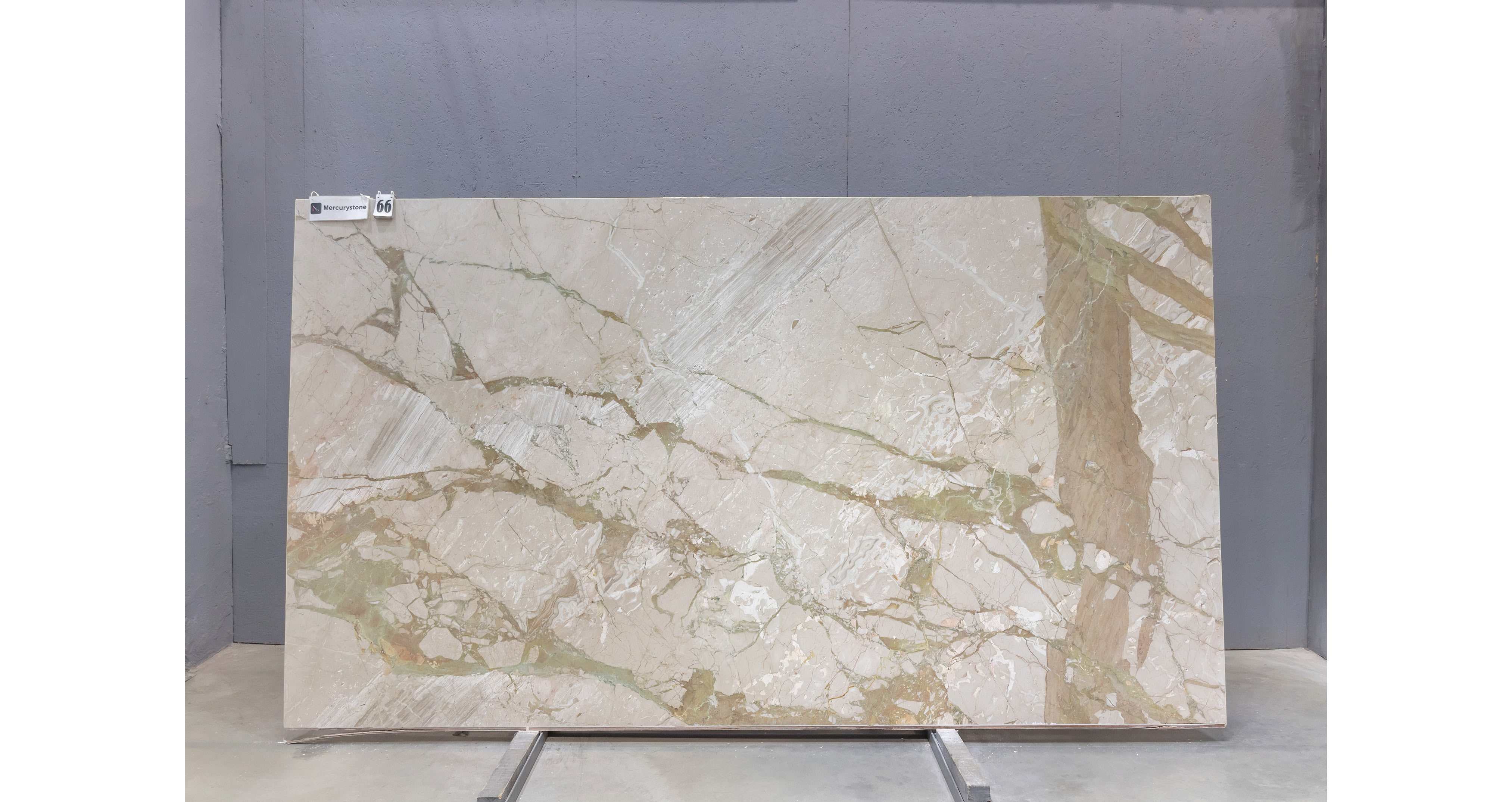 Мрамор Брекчия Тоскана / Breccia Toscana — слэб 20 мм, шлифованный · 3330 × 1890 мм · партия А* · № 066