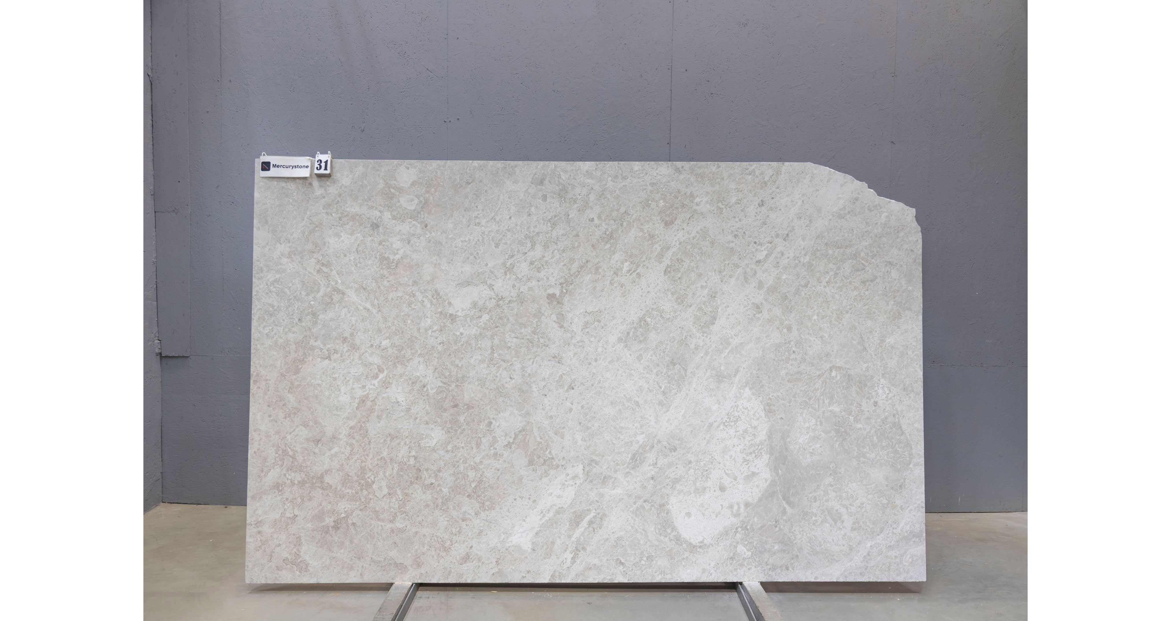Мрамор Оман Беж / Oman Beige — слэб 20 мм, кожа · 2800 × 1700 мм · партия Б* · № 031