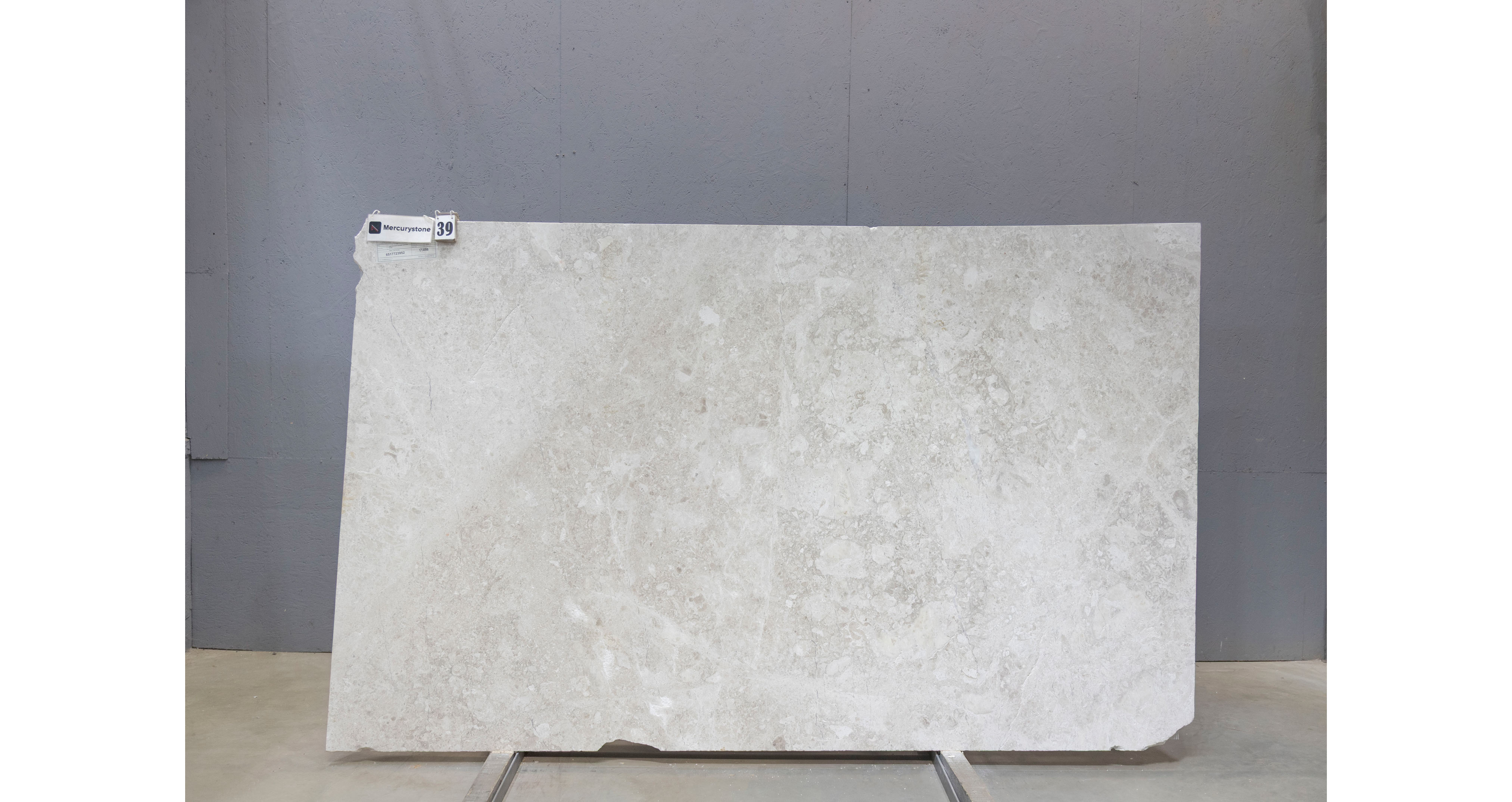 Мрамор Оман Беж / Oman Beige — слэб 20 мм, кожа · 2800 × 1700 мм · партия Б* · № 039