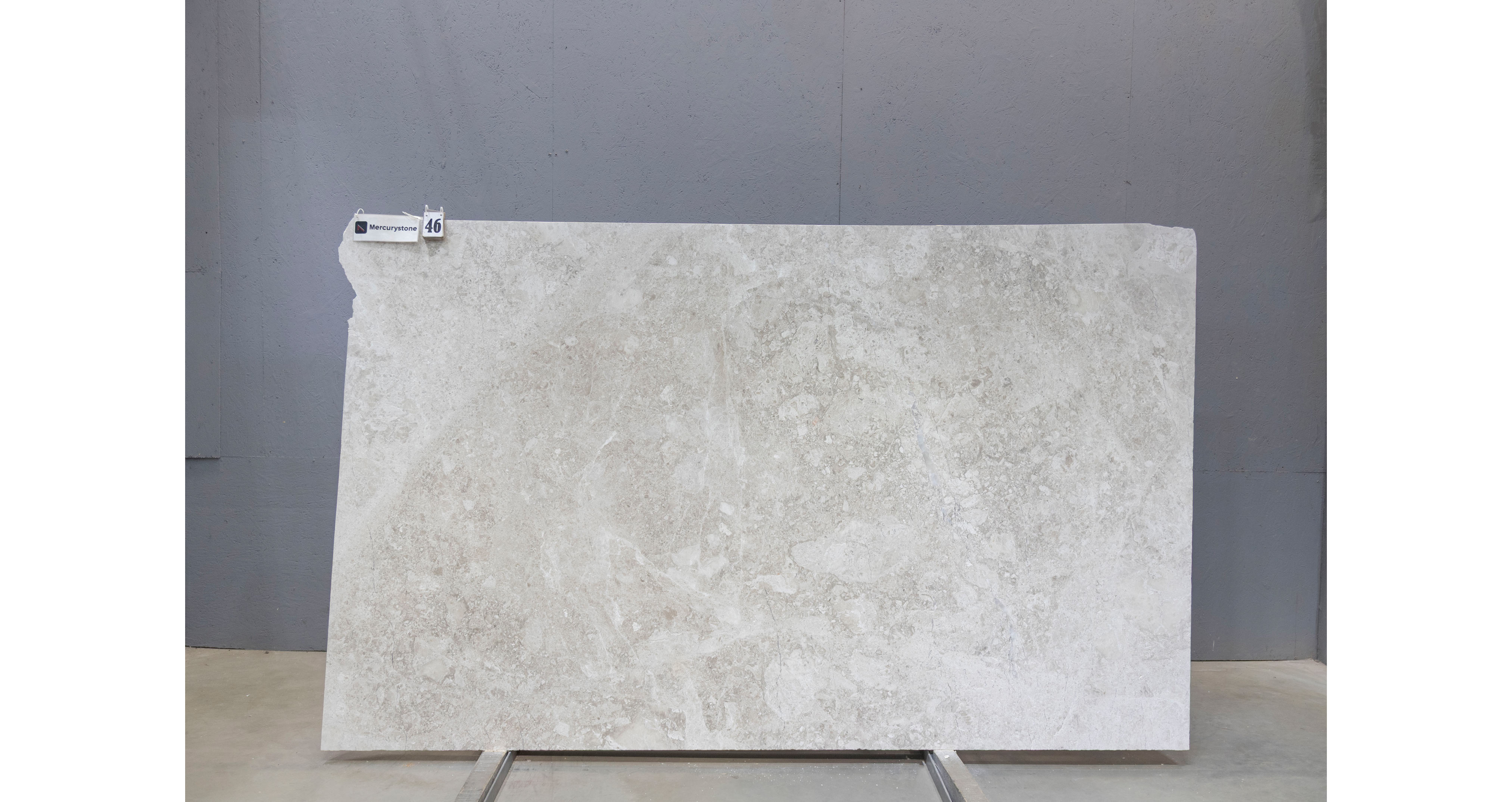 Мрамор Оман Беж / Oman Beige — слэб 20 мм, кожа · 2800 × 1700 мм · партия Б* · № 046