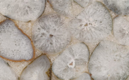 Эксклюзивная коллекция Эксклюзив Вайт Агат / White Agate от компании Cosmostone | Широкий выбор слэбов камня по выгодным ценам в Москве