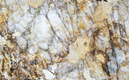 Кварцит Патагония Кристал Голд / Patagonia Crystal Gold от компании Cosmostone | Широкий выбор слэбов камня по выгодным ценам в Москве