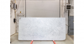 Мрамор Bianco Carrara C / Мрамор Бьянко Каррара С 20 мм / Размер 3320 x 1550 x 20 / Партия ВЕ / Слэб 51 (turbo) - фото 6