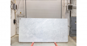 Мрамор Bianco Carrara C / Мрамор Бьянко Каррара С 20 мм / Размер 3350 x 1520 x 20 / Партия ВЕ / Слэб 39 (turbo) - фото 11