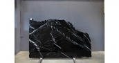 Мрамор Nero Marquina Premium / Мрамор Неро Маркина Премиум 20 мм / Размер 2800 x 1750 x 20 / Партия ВУ* / Слэб 17 - фото 1