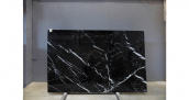 Мрамор Nero Marquina Premium / Мрамор Неро Маркина Премиум 20 мм / Размер 2800 x 1750 x 20 / Партия ВУ* / Слэб 26 - фото 7