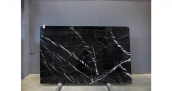 Мрамор Nero Marquina Premium / Мрамор Неро Маркина Премиум 20 мм / Размер 2800 x 1750 x 20 / Партия ВУ* / Слэб 36 - фото 11