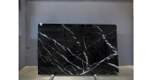 Мрамор Nero Marquina Premium / Мрамор Неро Маркина Премиум 20 мм / Размер 2800 x 1750 x 20 / Партия ВУ* / Слэб 37 - фото 15