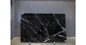 Мрамор Nero Marquina Premium / Мрамор Неро Маркина Премиум 20 мм / Размер 2800 x 1750 x 20 / Партия ВУ* / Слэб 16 - фото 19