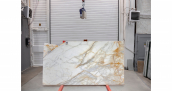 Мрамор Calacatta Macchia Vecchia / Мрамор Калакатта Маккия Веккия 20 мм / Размер 2300 x 1400 x 20 / Партия Б / Блок 117 / Слэб 03 (design time) - фото 36