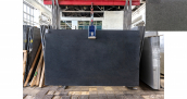 Гранит Sesame Black / Гранит Сезам Блэк 20 мм / Размер 3150 x 1850 x 20 / Партия Н / Блок 160 / Слэб 08 (общестрой) - фото 1