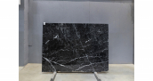 Мрамор Nero Marquina Premium / Мрамор Неро Маркина Премиум 20 мм / Размер 2420 x 1770 x 20 / Партия ВЭ* / Блок 176 / Слэб 19 - фото 3