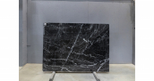 Мрамор Nero Marquina Premium / Мрамор Неро Маркина Премиум 20 мм / Размер 2420 x 1770 x 20 / Партия ВЭ* / Блок 176 / Слэб 19 - фото 8