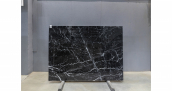 Мрамор Nero Marquina Premium / Мрамор Неро Маркина Премиум 20 мм / Размер 2420 x 1770 x 20 / Партия ВЭ* / Блок 176 / Слэб 19 - фото 9