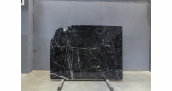 Мрамор Nero Marquina Premium / Мрамор Неро Маркина Премиум 20 мм / Размер 2420 x 1770 x 20 / Партия ВЭ* / Блок 176 / Слэб 19 - фото 16