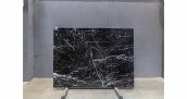 Мрамор Nero Marquina Premium / Мрамор Неро Маркина Премиум 20 мм / Размер 2420 x 1770 x 20 / Партия ВЭ* / Блок 176 / Слэб 19 - фото 11