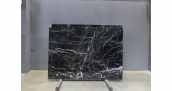 Мрамор Nero Marquina Premium / Мрамор Неро Маркина Премиум 20 мм / Размер 2420 x 1770 x 20 / Партия ВЭ* / Блок 176 / Слэб 19 - фото 12