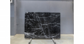 Мрамор Nero Marquina Premium / Мрамор Неро Маркина Премиум 20 мм / Размер 2420 x 1770 x 20 / Партия ВЭ* / Блок 176 / Слэб 19 - фото 13