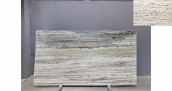 Травертин Travertine Silver Light VC / Травертин Сильвер Лайт VC 20 мм / Размер 3120 x 1600 x 20 / Партия В* / Блок 184 / Слэб 46 - фото 2
