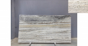 Травертин Travertine Silver Light VC / Травертин Сильвер Лайт VC 20 мм / Размер 3120 x 1600 x 20 / Партия В* / Блок 184 / Слэб 46 - фото 4