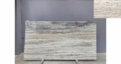Травертин Travertine Silver Light VC / Травертин Сильвер Лайт VC 20 мм / Размер 3120 x 1600 x 20 / Партия В* / Блок 184 / Слэб 46 - фото 7