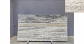 Травертин Travertine Silver Light VC / Травертин Сильвер Лайт VC 20 мм / Размер 3120 x 1600 x 20 / Партия В* / Блок 184 / Слэб 46 - фото 9