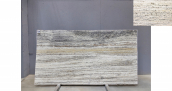 Травертин Travertine Silver Light VC / Травертин Сильвер Лайт VC 20 мм / Размер 3120 x 1600 x 20 / Партия В* / Блок 184 / Слэб 46 - фото 12