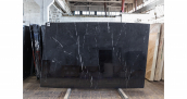 Мрамор Alexandra Black / Мрамор Александра Блэк 20 мм / Размер 2870 x 1810 x 20 / Партия Д / Блок 1202 / Слэб 36 - фото 19