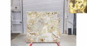 Оникс Onyx White Florence / Оникс Вайт Флоренс 20 мм / Размер 2130 x 1780 x 20 / Партия А / Блок 215 / Слэб 10 - фото 1