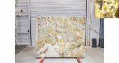 Оникс Onyx White Florence / Оникс Вайт Флоренс 20 мм / Размер 2130 x 1780 x 20 / Партия А / Блок 215 / Слэб 10 - фото 2
