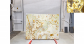 Оникс Onyx White Florence / Оникс Вайт Флоренс 20 мм / Размер 2130 x 1780 x 20 / Партия А / Блок 215 / Слэб 10 - фото 9