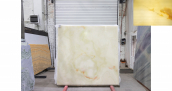 Оникс Onyx Bianco / Оникс Бьянко 16 мм / Размер 2050 x 2000 x 16 / Партия Е* / Блок 226 / Слэб 08 - фото 4