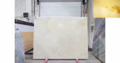 Оникс Onyx Bianco / Оникс Бьянко 16 мм / Размер 2050 x 2000 x 16 / Партия Е* / Блок 226 / Слэб 08 - фото 19
