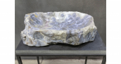Эксклюзивная коллекция Blue Agate Light (sink) / Эксклюзив Раковина Блю Агат Лайт 160 мм / Размер 600 x 380 x 160 / Партия Раковина / Слэб 01 (новинка) - фото 1