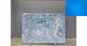 Оникс Onyx Blue Premium / Оникс Блю Премиум 16&nbsp;мм / Размер 2210 x 1630 x 16 / Партия Н* / Блок 407 / Слэб 11 - фото 3