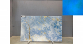 Оникс Onyx Blue Premium / Оникс Блю Премиум 16&nbsp;мм / Размер 2210 x 1630 x 16 / Партия Н* / Блок 407 / Слэб 11 - фото 10