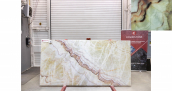 Оникс Onyx Beige VC / Оникс Беж VC 18&nbsp;мм / Размер 2980 x 1640 x 18 / Партия В / Блок 409 / Слэб 24 - фото 2