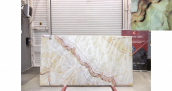 Оникс Onyx Beige VC / Оникс Беж VC 18&nbsp;мм / Размер 2980 x 1640 x 18 / Партия В / Блок 409 / Слэб 24 - фото 12